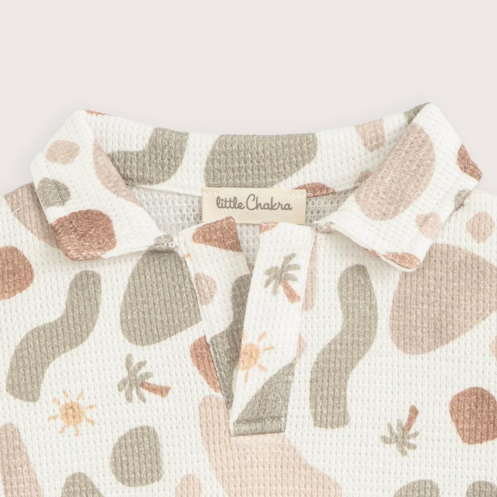  Joyful Polo Yaka Sweatshirt Ekru